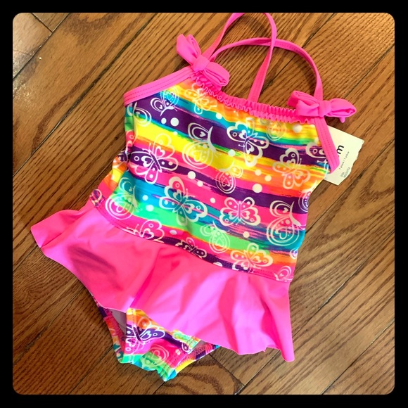 Baby Girl NEW Swimsuit - Picture 1 of 5